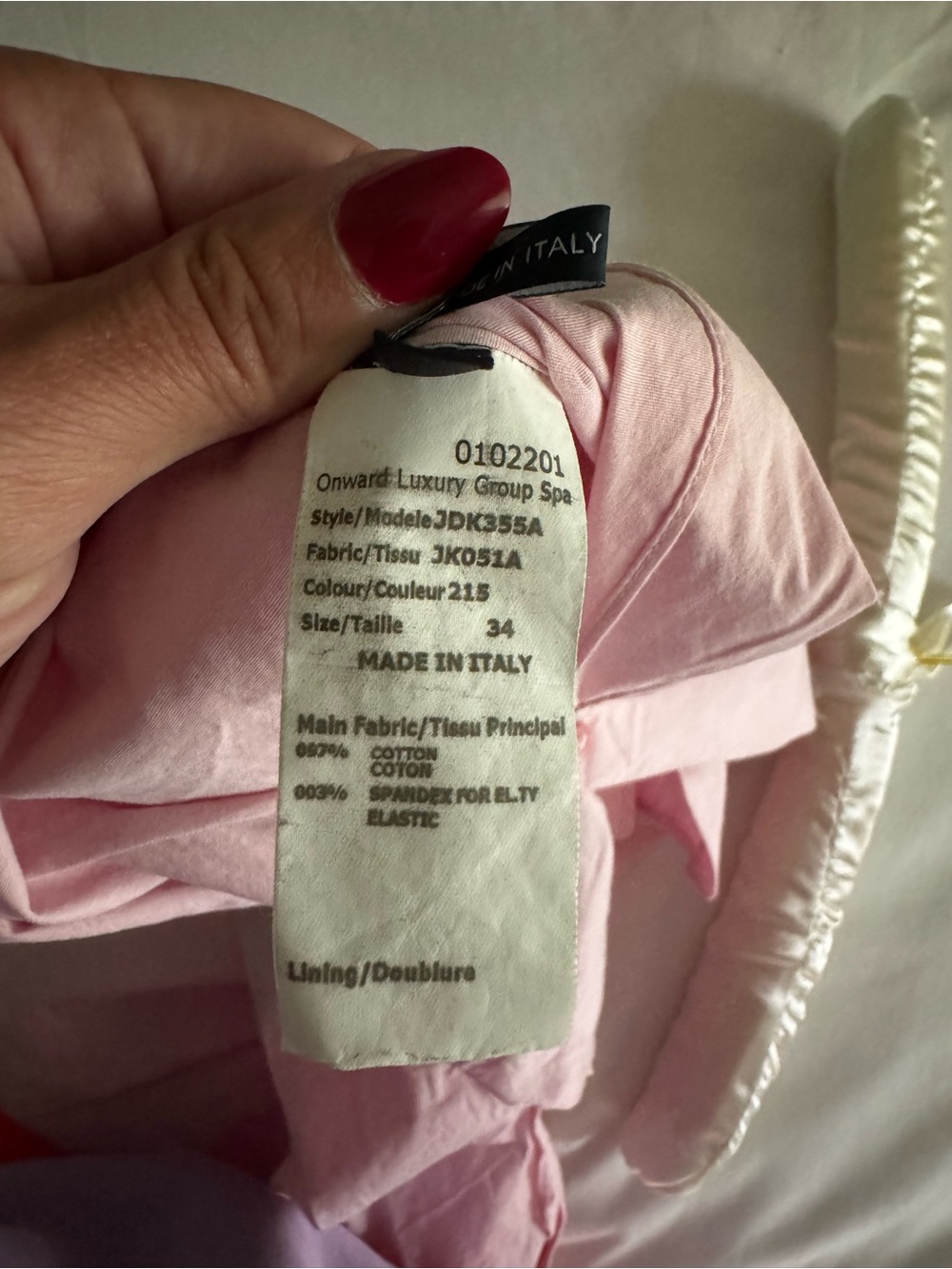 Jil Sander Navy Rosa Asymmetrical Top - Picture 6 of 10